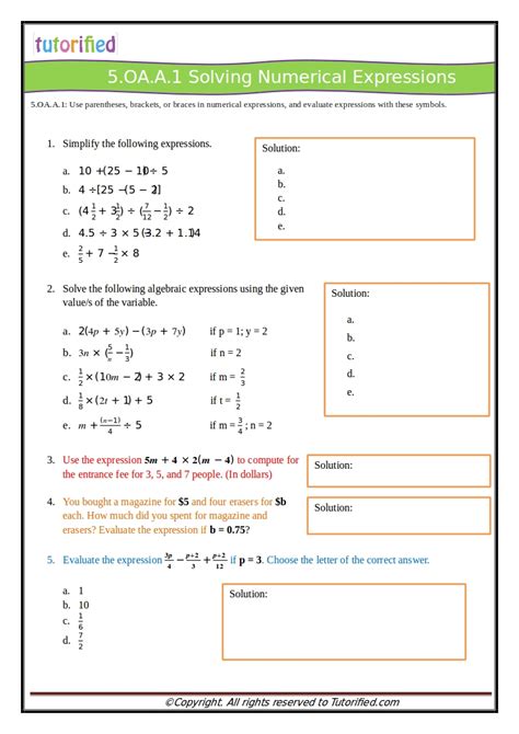 Algebraic Expressions Math Worksheets Common Core Resource Algebraic Manipulation Worksheet - Algebraic Manipulation Worksheet