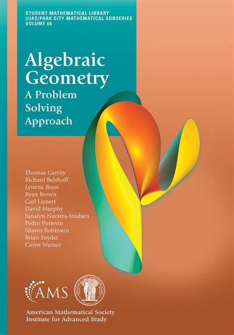 Algebraic Geometry A Problem Solving Approach Student Mathematical Library