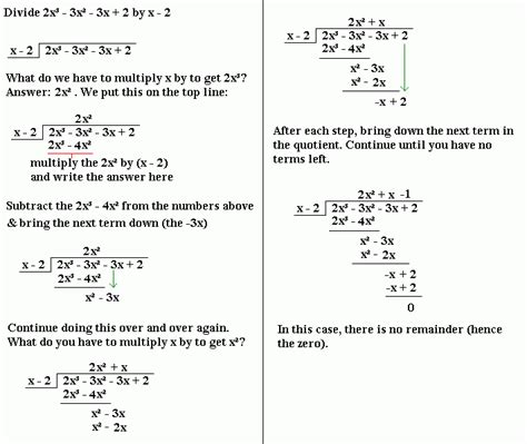 Algebraic Long Division Mathematics A Level Revision Advanced Long Division - Advanced Long Division