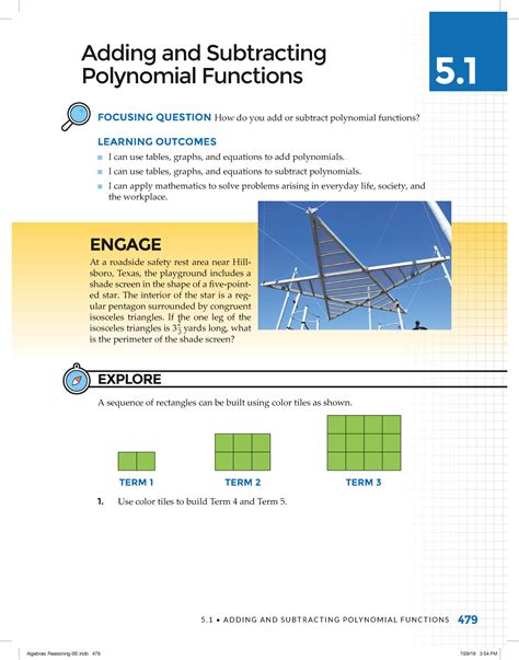 Algebraic Reasoning Textbook Answer Key
