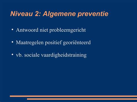 algemene preventie