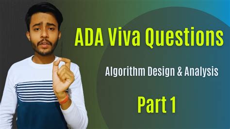 Algorithm Analysis And Design Viva Questions
