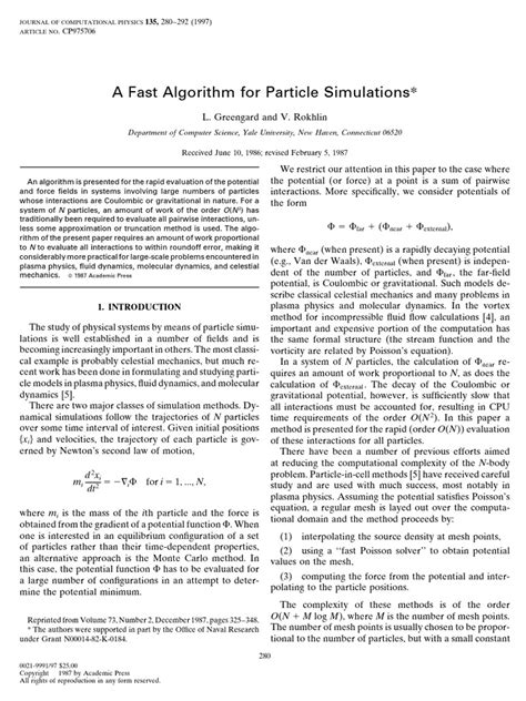 Algorithm For Fast Simulations Of Space Time Finite