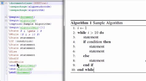 Algorithm Latex