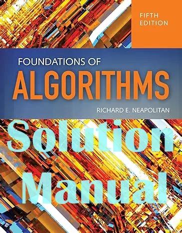 Algorithm Solution Manual Neapolitan