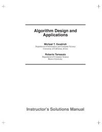 Read Online Algorithm Design Michael T Goodrich Solution Manual 