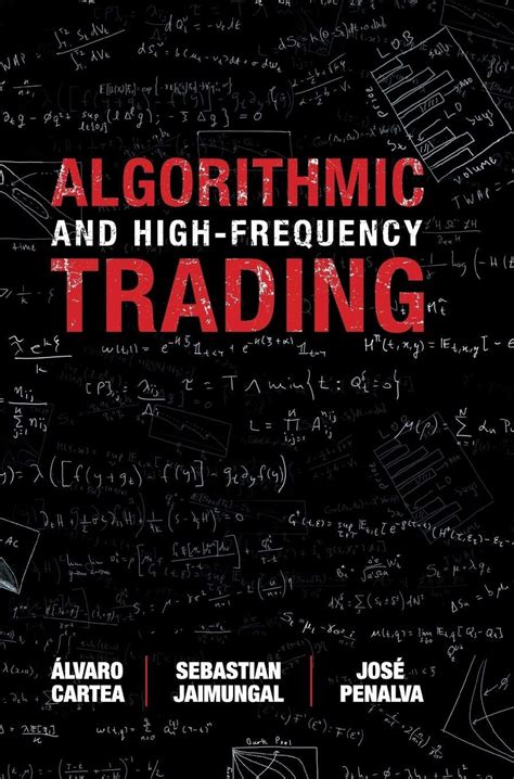 Download Algorithmic And High Frequency Trading Mathematics Finance And Risk 