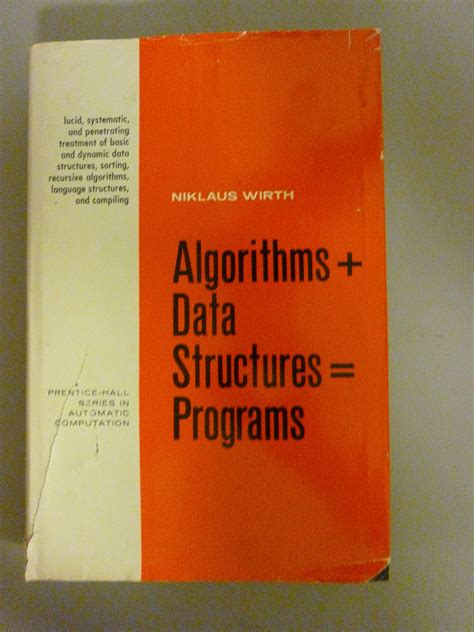 algorithms + data structures = programs pdf