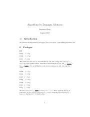 Algorithms Dasgupta Solutions Manual