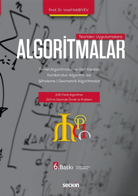 algoritmalar teoriden uygulamalara pdf