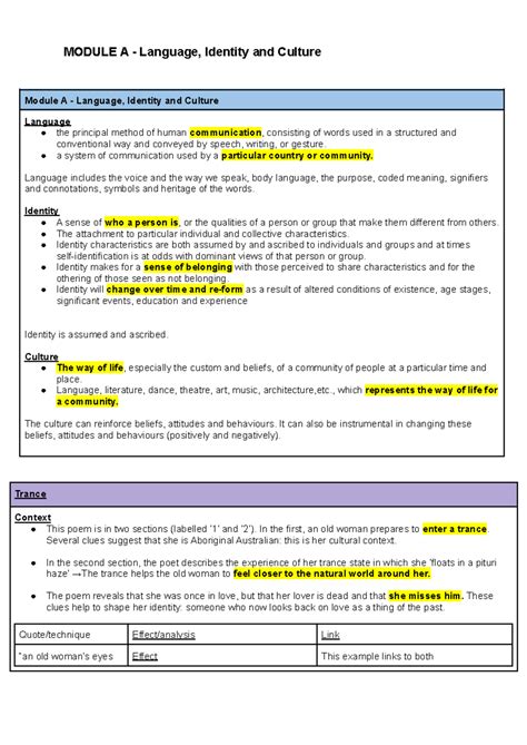 Ali Cobby Eckermann Hsc Notes