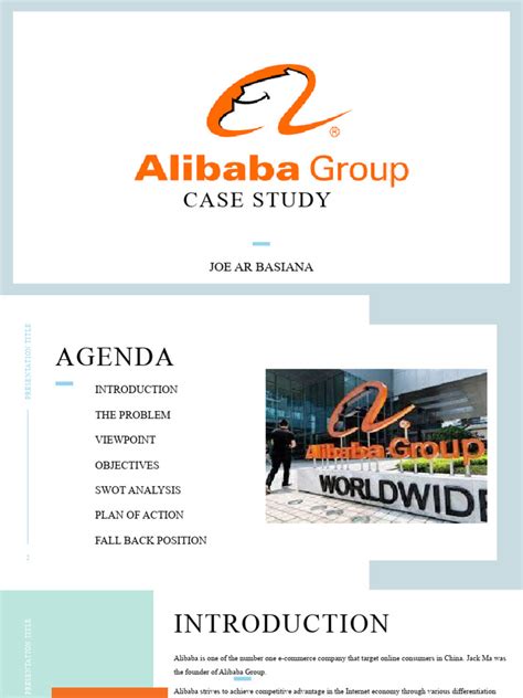 Alibaba Group A Case Study Wdsinet