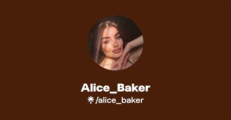 alice baker OnlyFans leaked content