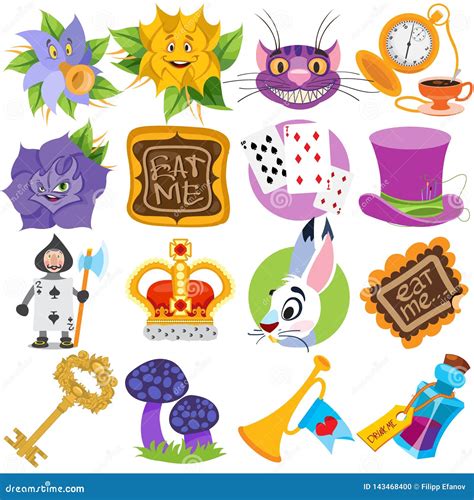 Alice In Wonderland Objects
