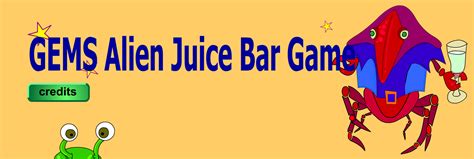 Alien Juice Bar Activity Joe Marquez Library Formative Alien Juice Bar Worksheet Answers - Alien Juice Bar Worksheet Answers