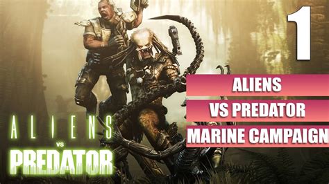 Alien Vs Predator Walkthrough Part 1