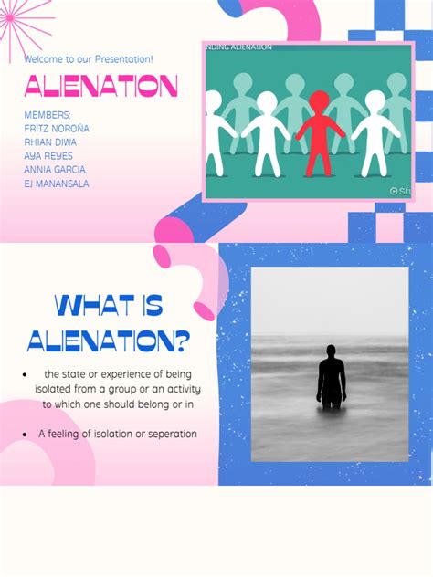 Alienation Is Defined By The Text As