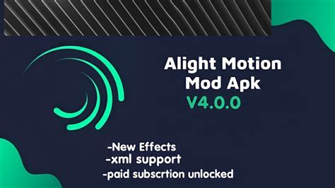 Alight Motion Pro Apk v4.0.5 (MOD, Fully Unlocked) Download