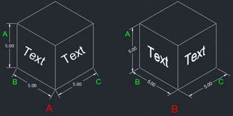 align text isometric autocad template