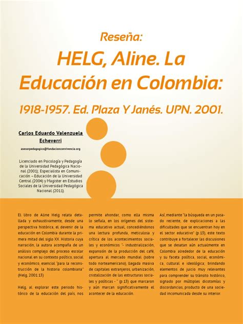 aline helg la educacion en colombia pdf