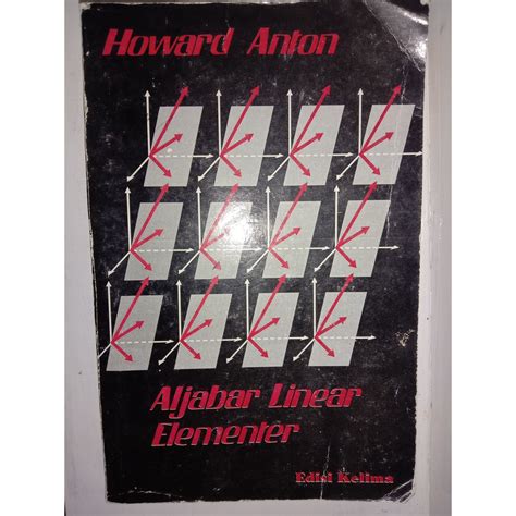 aljabar linear elementer howard anton edisi 9
