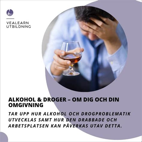 alkohol och droger utbildning