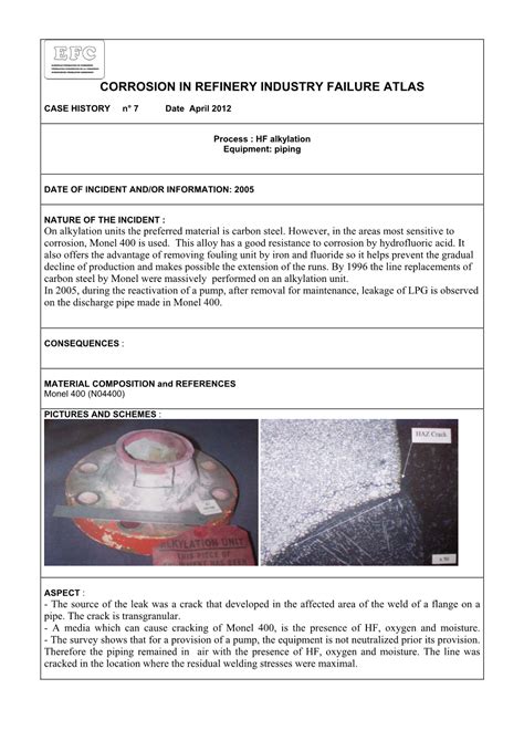 Read Online Alkylation Unit Corrosion And Fouling Dupont 