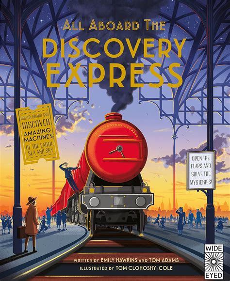 All Aboard The Discovery Express Open The Flaps And Solve The Mysteries