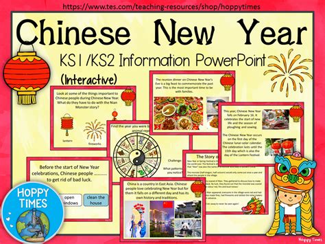 All About Chinese New Year Ks2 Powerpoint Teacher Chinese New Year Ks2 - Chinese New Year Ks2