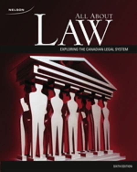 all about law exploring the canadian legal system 5th edition