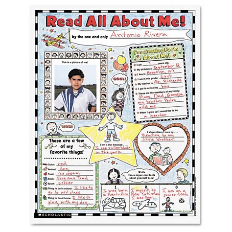 All About Me Scholastic About Me Worksheet Grade 4 - About Me Worksheet Grade 4