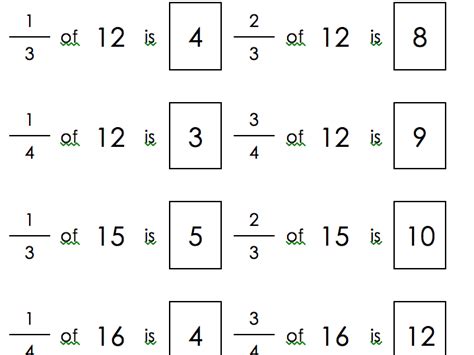 All About Numbers Ks2 Number Fractions Tes Fractions Of Numbers Ks2 - Fractions Of Numbers Ks2