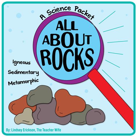All About Rocks The Teacher Wife First Grade Rocks - First Grade Rocks