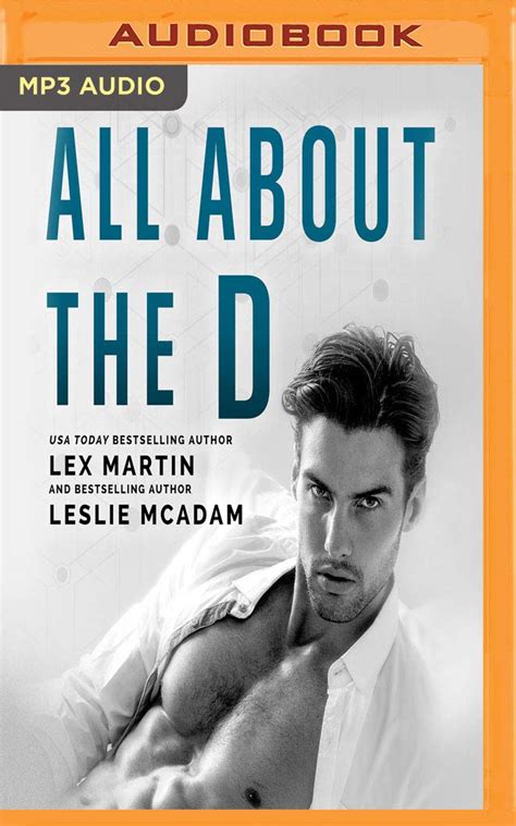 All About The D Leslie Mcadam Author All About The D - All About The D