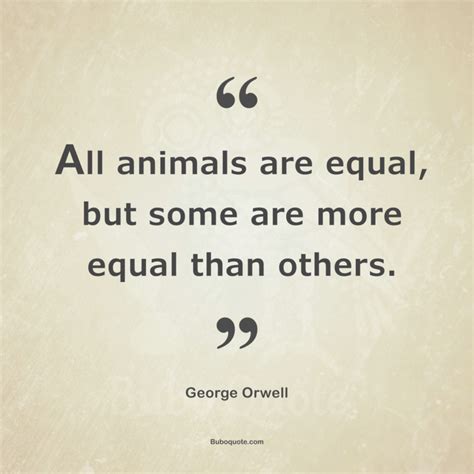 All Are Equal But Some Are More Equal