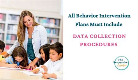 All Behavior Intervention Plans Must Include Data Collection Procedures