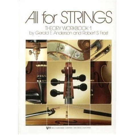 all for strings theory workbook 1 violin