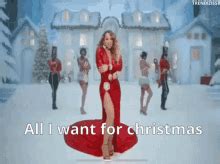 All i want for christmas gif