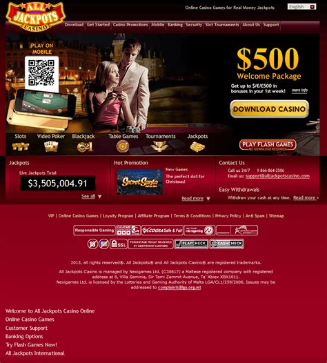all jackpots casino promo code