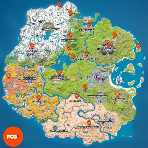 All Npc And Hires Locations In Fortnite Chapter Dot To Dot Cat - Dot To Dot Cat