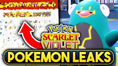 all pokemon leaks