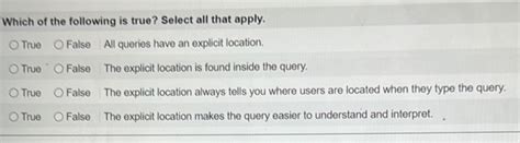 All Queries Have An Explicit Location