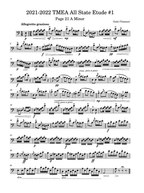 All State String Bass Tmea