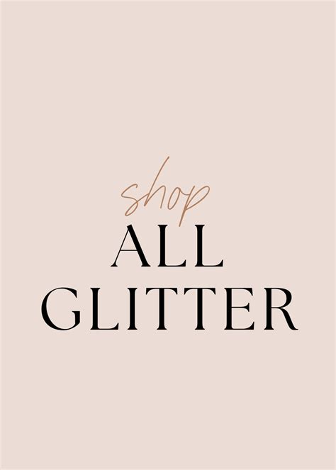 All That Glitters