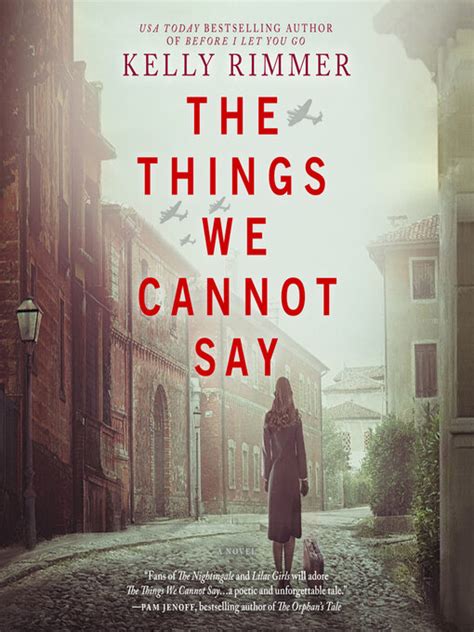 All The Things We Cannot See Book