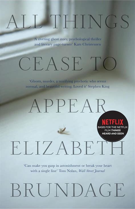 All Things Cease To Appear Book
