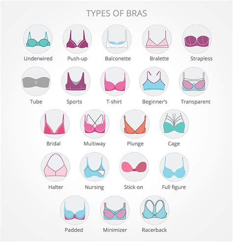 All Types Of Bra
