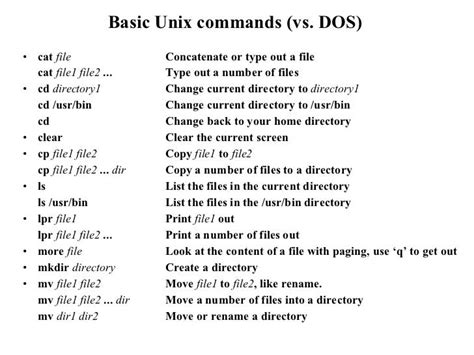 All Unix Commands With Examples Download Download