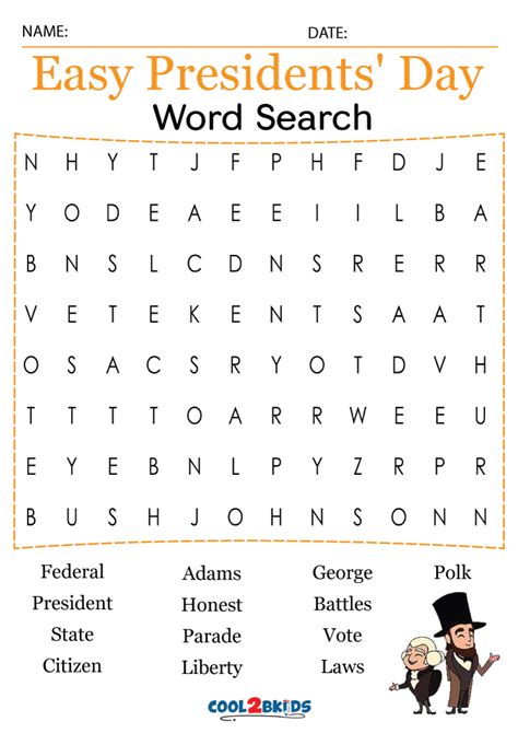 Read Online All About The Presidents Search A Word Puzzles Dover Childrens Activity Books 