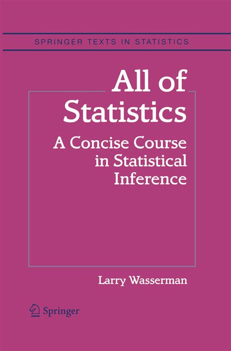Read Online All Of Statistics Solutions Manual Larry Wasserman 